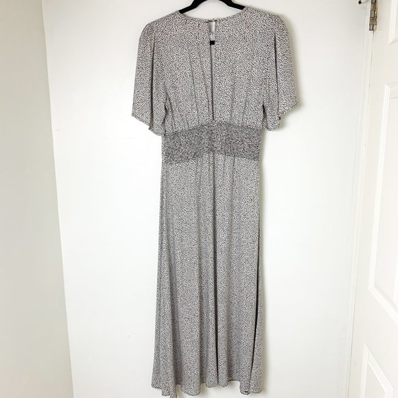 AFRM Janice Leopard Print Midi Dress Medium - Picture 6 of 6